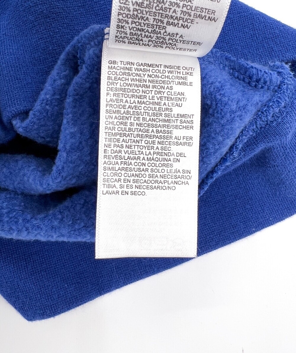 The North Face Sweater Womens Small Blue Hoodie Sweatshirt Pullover Poppies - Picture 8 of 8